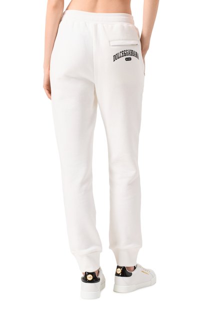 Хлопковые джоггеры DOLCE & GABBANA, арт. FTBX5T/GDCNU, фото 4