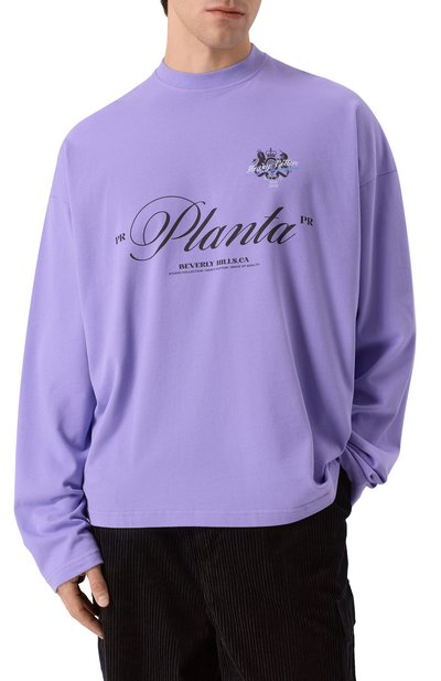 Хлопковый лонгслив PLANTA ROSA, арт. PR/L02.1/COMPLEXITY/220VELVET, фото 3