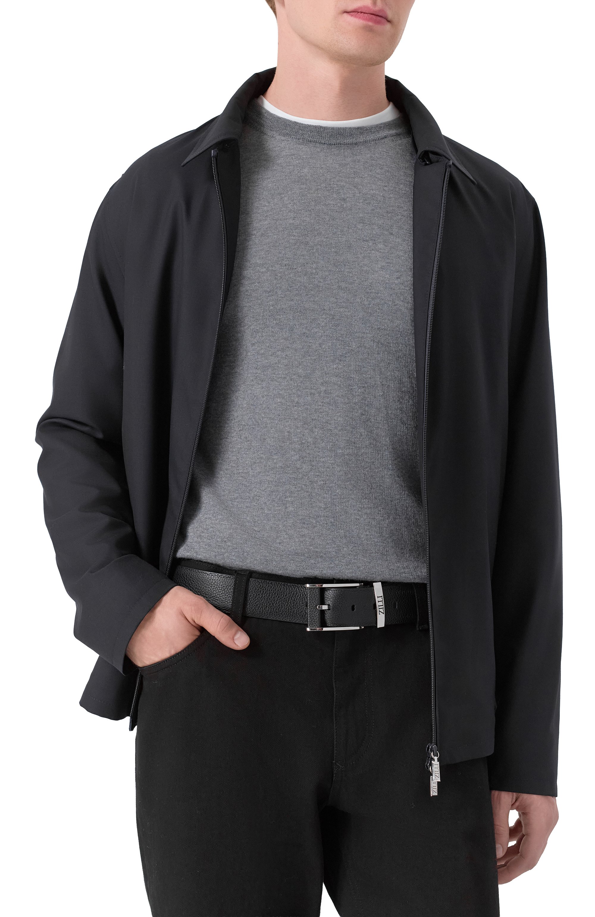 Кожаный ремень ZILLI, арт. B20740M1990VPAL00, фото 2