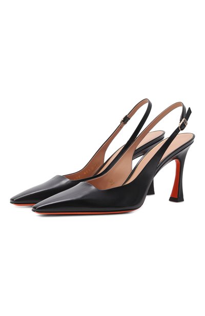 Женские кожаные туфли  SANTONI, арт. WDTG72277HA2NWLN