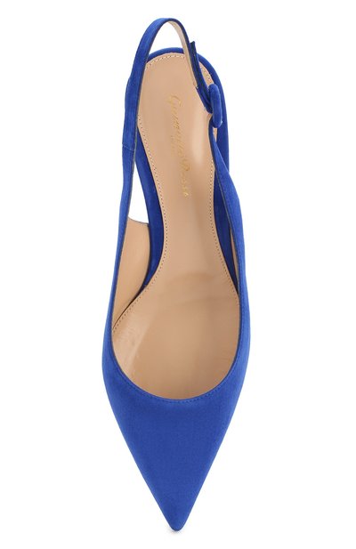 Замшевые туфли anna GIANVITO ROSSI, арт. G93540.55RIC.CAMAZUE, фото 5