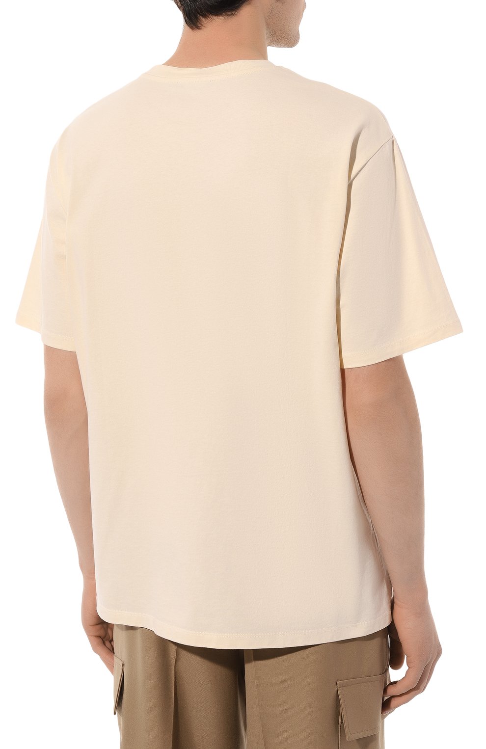 Хлопковая футболка BALMAIN, арт. CH1EG000/GD28, фото 4