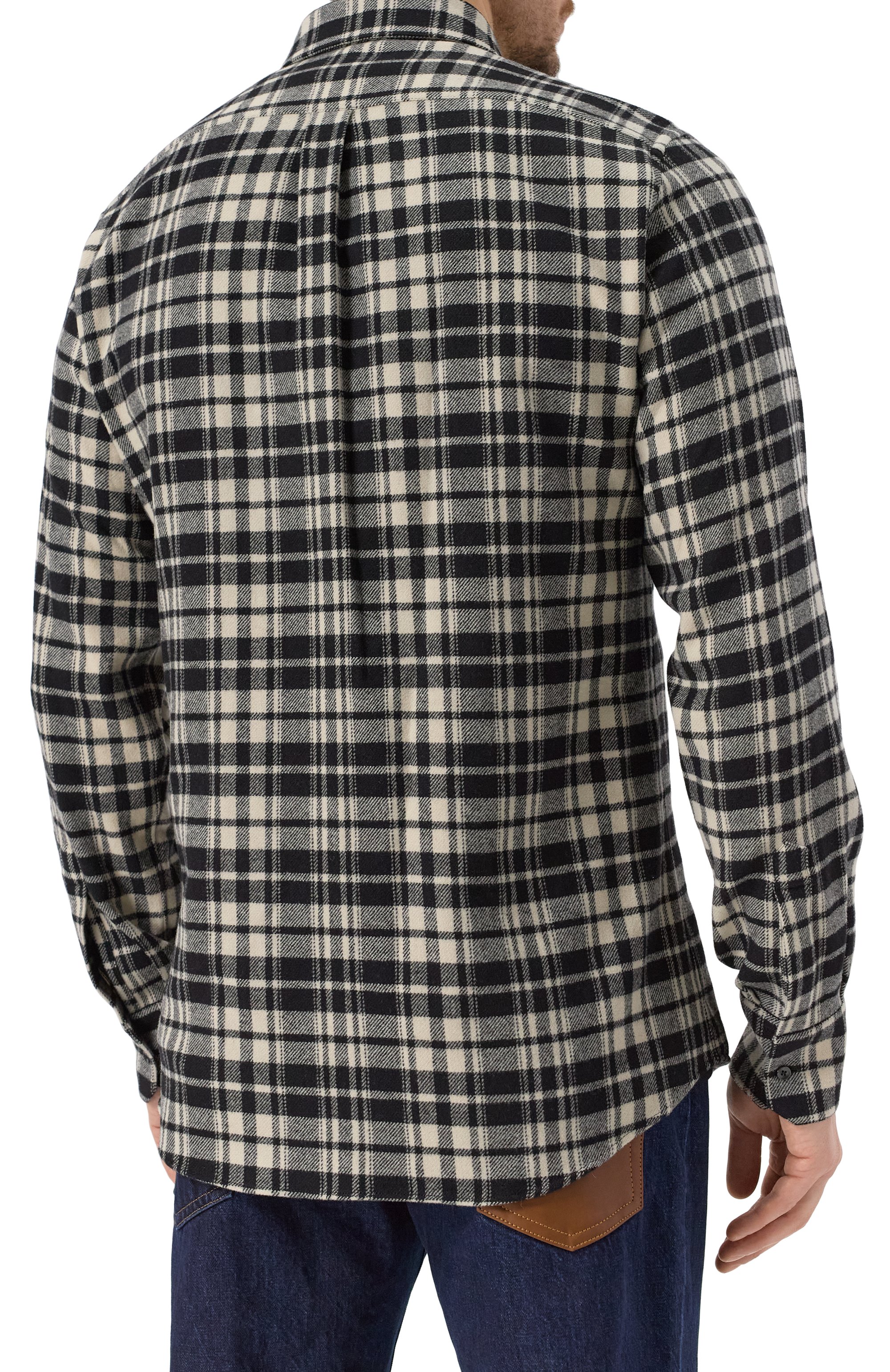 Шерстяная рубашка DOLCE & GABBANA, арт. G5JZ9T/FQMIC, фото 4