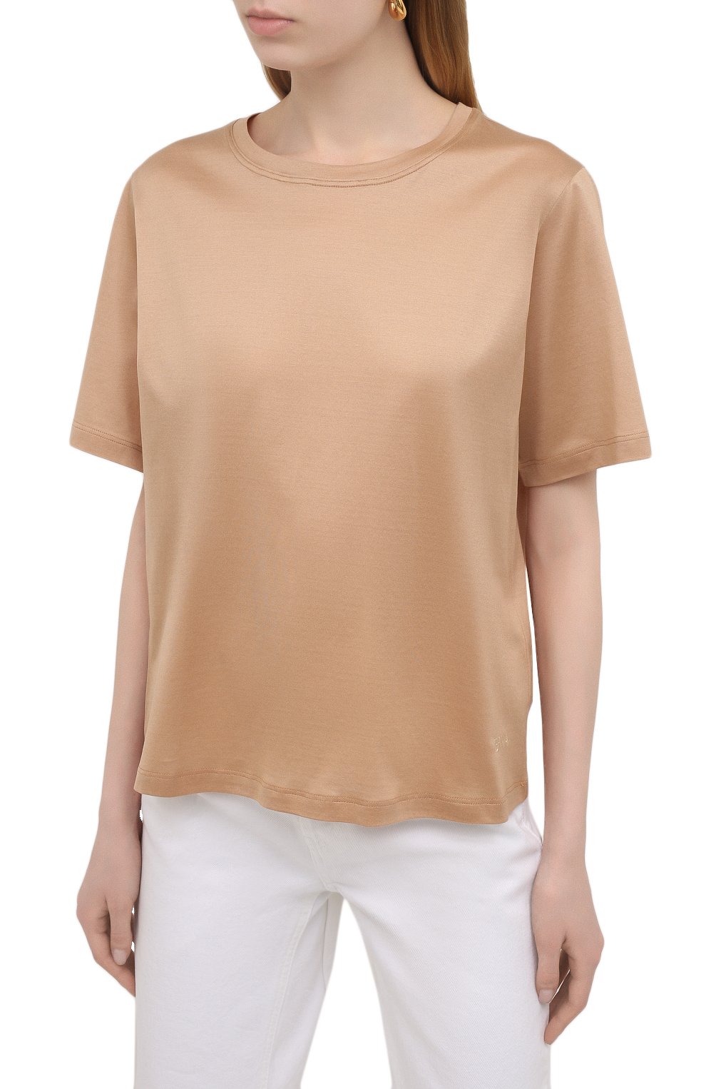 Хлопковая футболка ERIKA CAVALLINI, арт. S1/P/P1SK01, фото 3