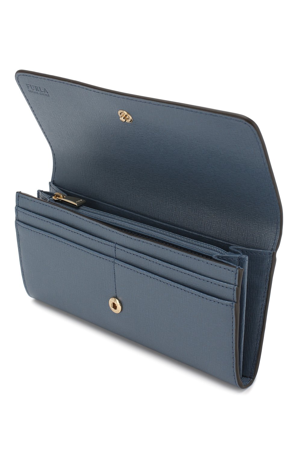 Кожаный кошелек babylon FURLA синего цвета по цене 19300 руб., арт. PU02, фото 3 Кожаный кошелек babylon FURLA, арт. PU02, фото 3