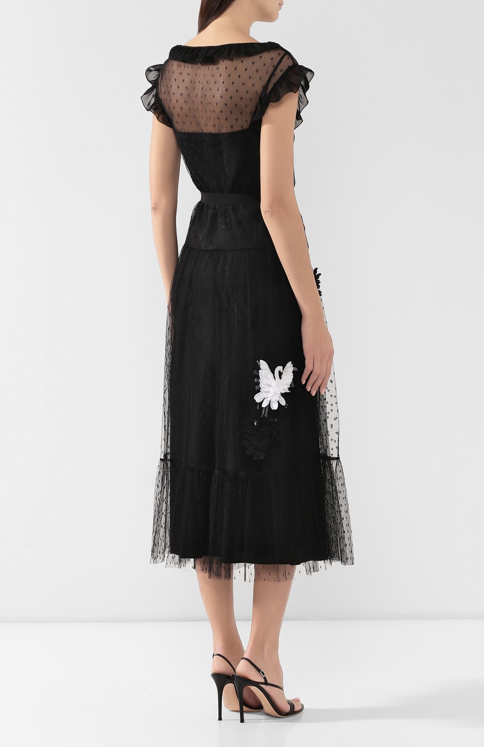 Платье-миди REDVALENTINO, арт. SR3VAF38/34R, фото 4
