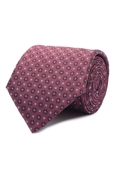 Мужской шелковый галстук CANALI, арт. 70/HJ02853