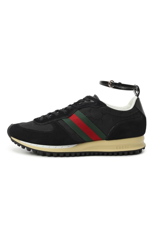 Комбинированные кроссовки Re-Motion Gucci 840291/AAEZM Чёрный  840291/AAEZM Фото 4