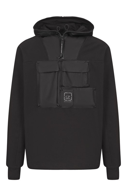 Хлопковый анорак C.P. Company 20CLSS015A/006452M Чёрный 20CLSS015A/006452M