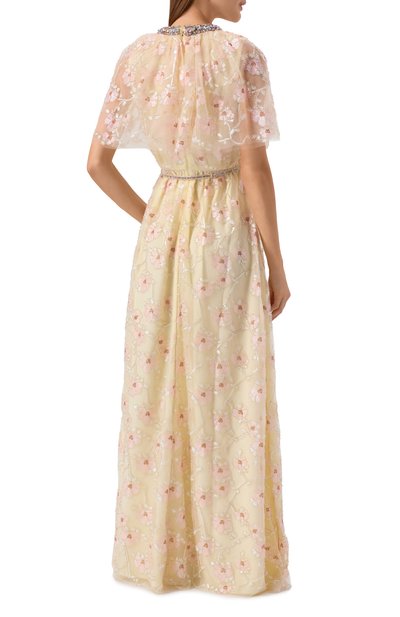 Платье с отделкой стразами SELF-PORTRAIT, арт. RS26508XCH, фото 3