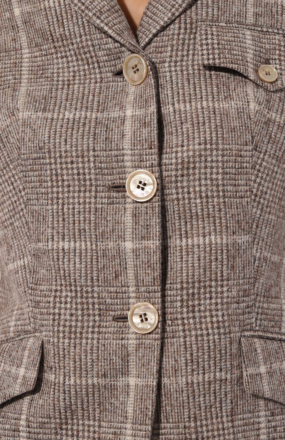 Шерстяной жакет KITON, арт. D58511K0508E01, фото 5