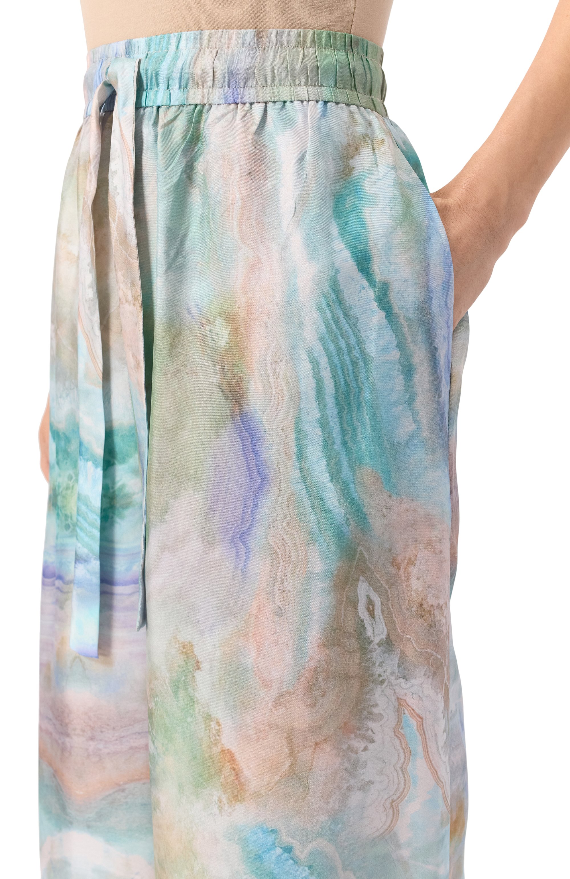 Шелковые брюки ZIMMERMANN, арт. 4021PS251, фото 5