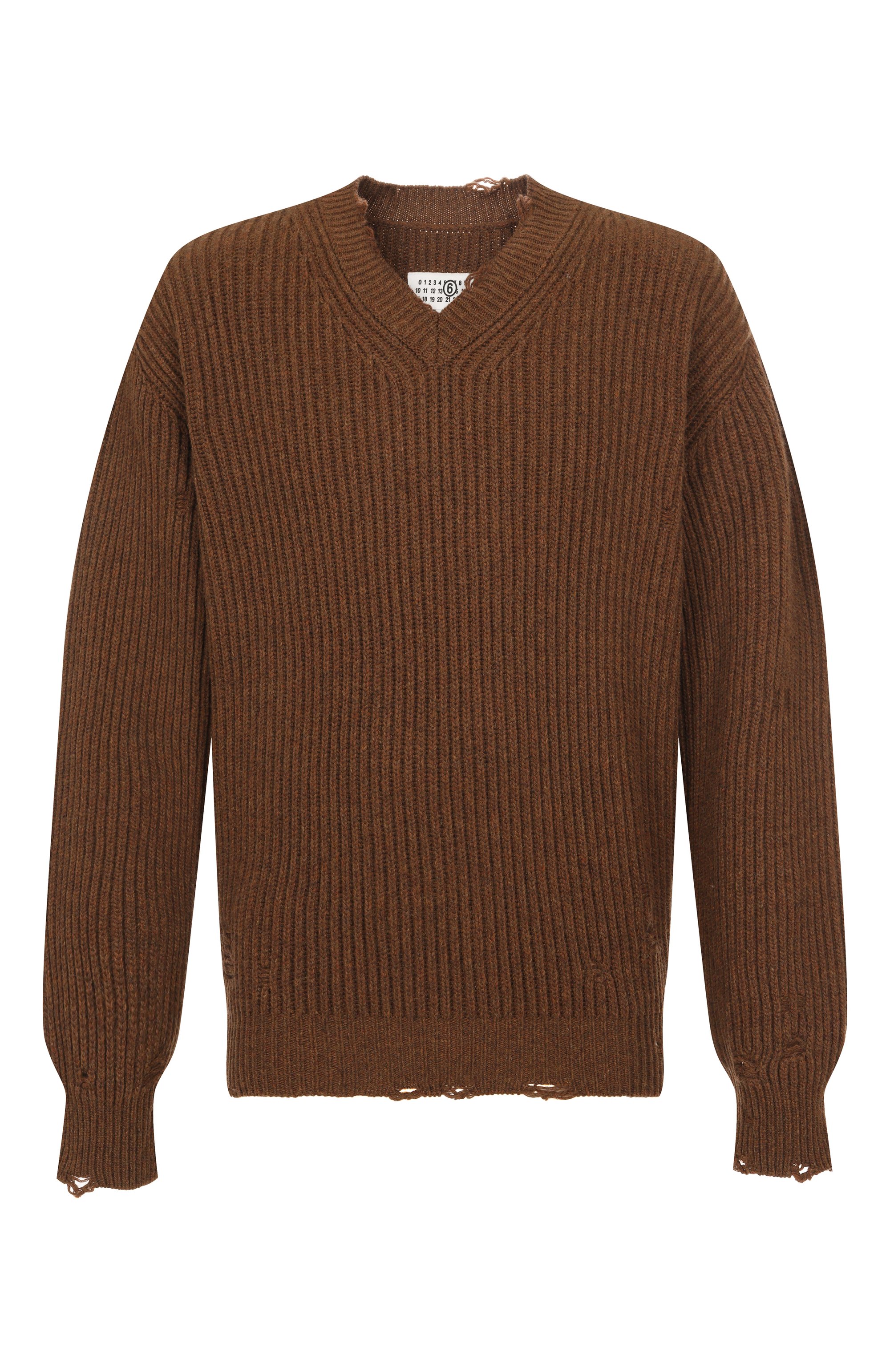 Шерстяной свитер MM6, арт. SH0HN0003/M13138, фото 1