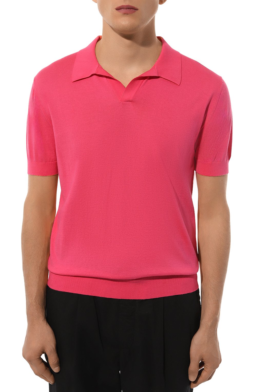 Хлопковое поло KITON, арт. UMM052103, фото 3