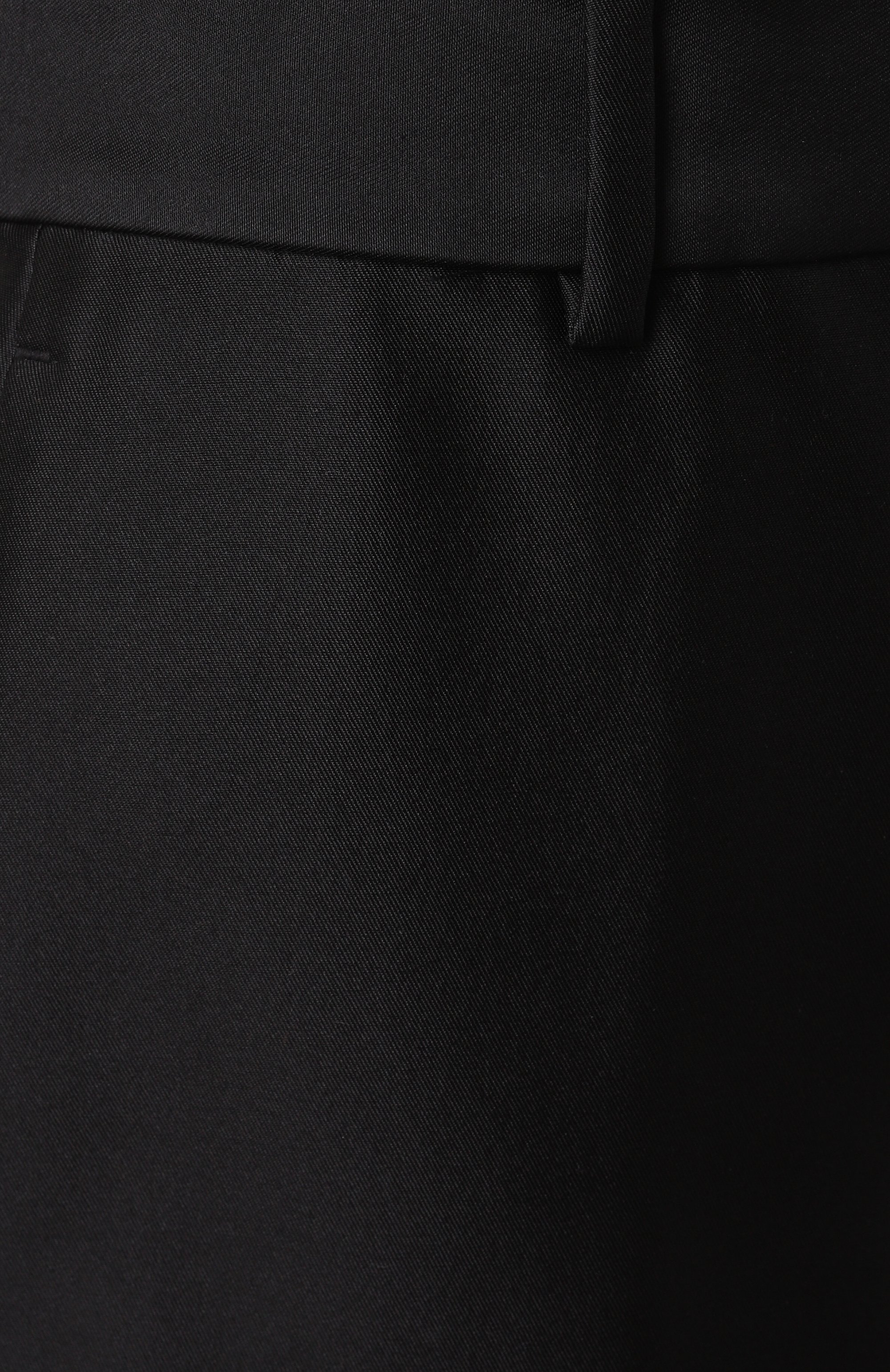 Брюки из шелка и шерсти ZIMMERMANN черного цвета по цене 130000 руб., арт. 2537PR251, фото 6 Брюки из шелка и шерсти ZIMMERMANN, арт. 2537PR251, фото 6