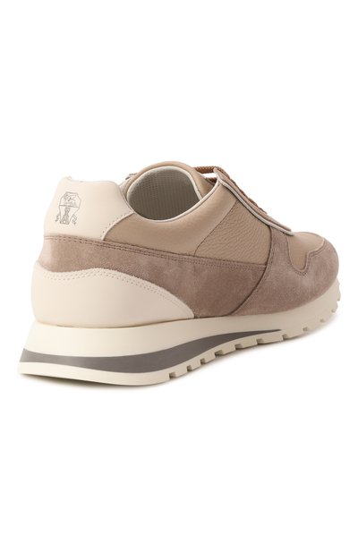 Кожаные кроссовки BRUNELLO CUCINELLI, арт. MZUESLA289, фото 5