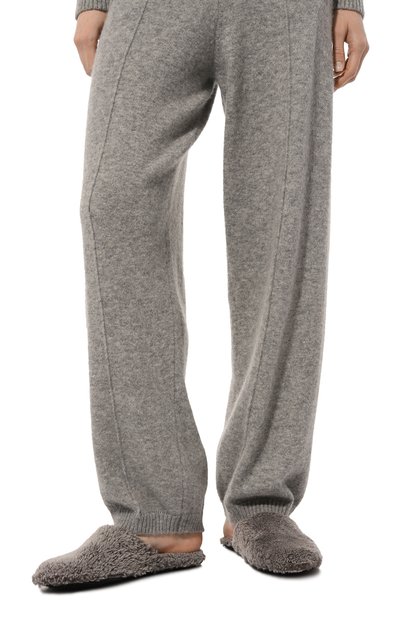 Домашние туфли из овчины HOMERS AT HOME серого цвета по цене 19950 руб., арт. 19456/CURLY, фото 3 Домашние туфли из овчины HOMERS AT HOME, арт. 19456/CURLY, фото 3