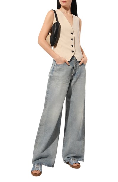 Текстильные шлепанцы DOLCE & GABBANA, арт. CE0124/AS004, фото 2