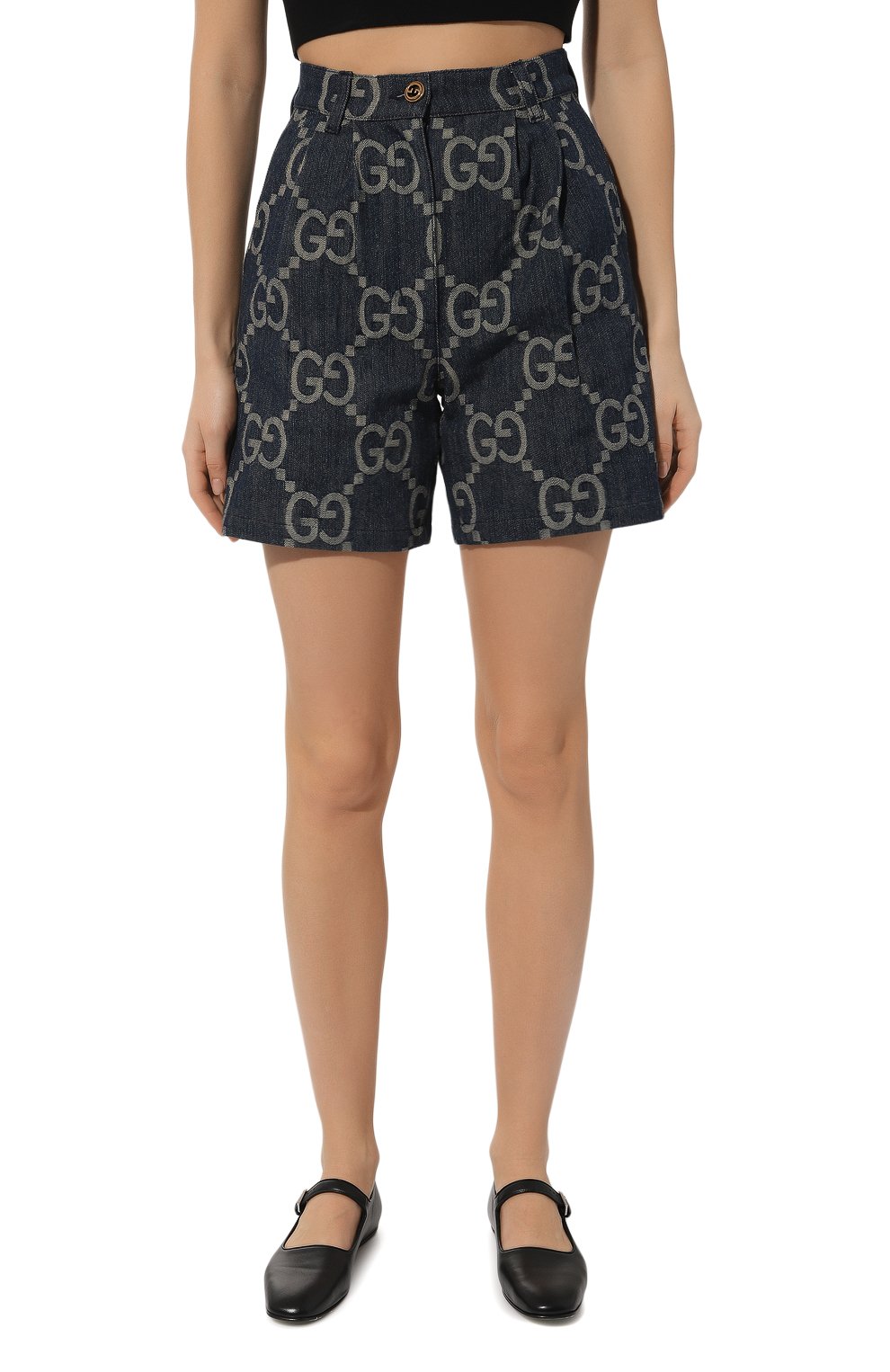 Джинсовые шорты GUCCI, арт. 678807 XDBVD, фото 3