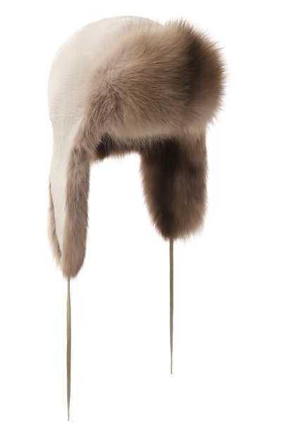 Мужская шапка-ушанка из меха норки и соболя VICTORIA KUSENKOVA, арт. 321813605241