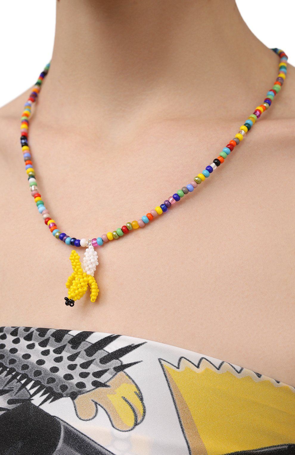 Колье банан HIAYNDERFYT разноцветного цвета по цене 12140 руб., арт. 1-5YBN, фото 2 Колье банан HIAYNDERFYT, арт. 1-5YBN, фото 2