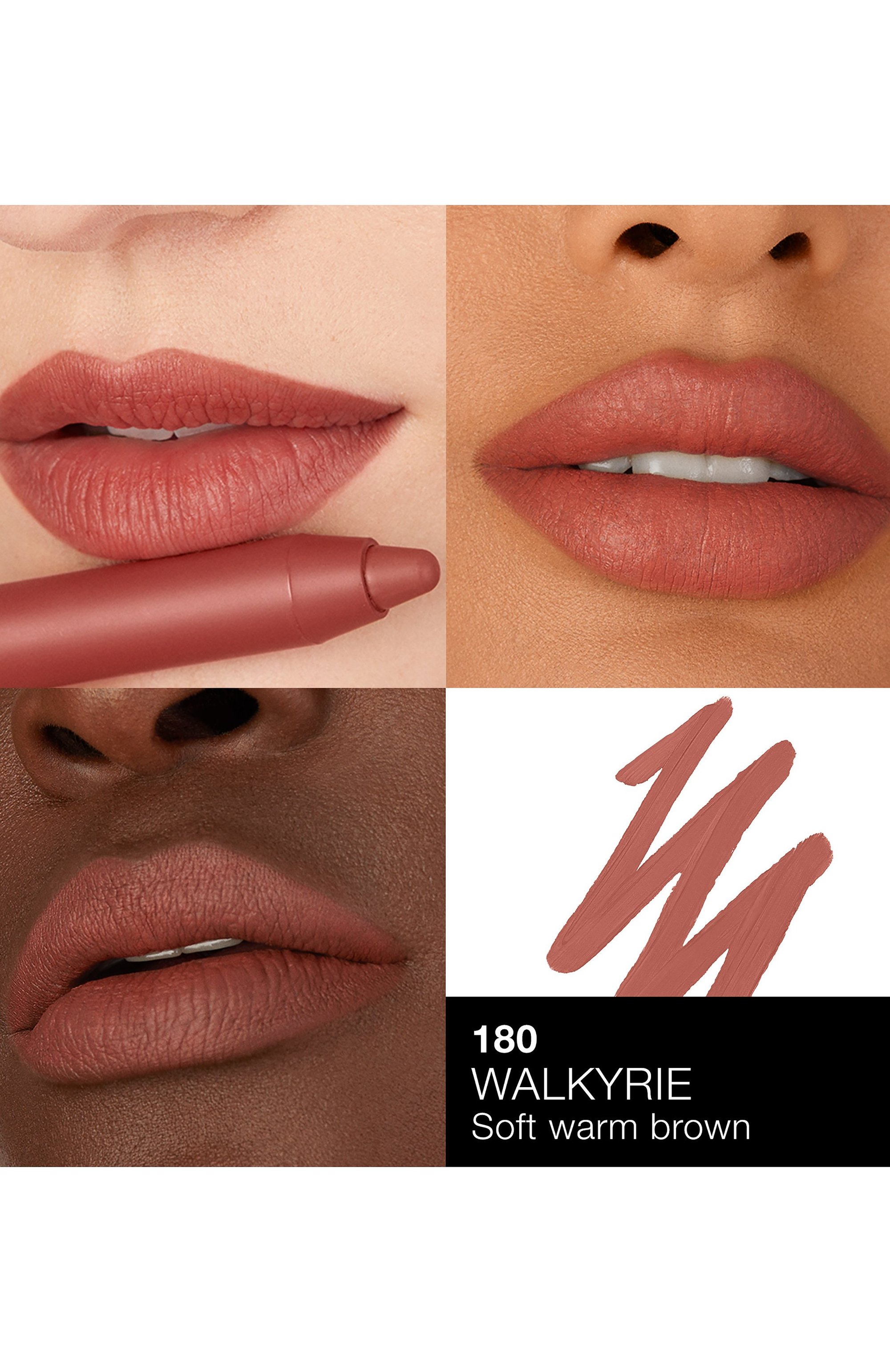 Карандаш для губ powermatte high-intensity lip pencil, оттенок walkyrie NARS, арт. 34503464NS, фото 3