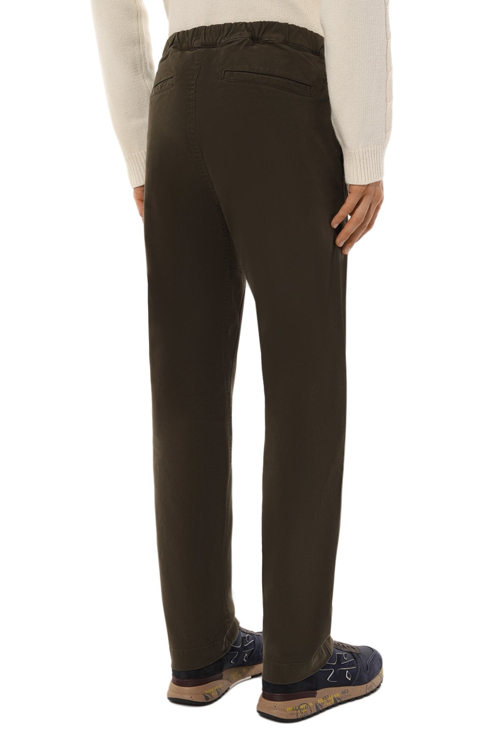 Хлопковые брюки WOOLRICH, арт. CFWOTR0171MRUT3493, фото 4