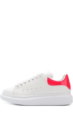 Кожаные кеды на массивной подошве ALEXANDER MCQUEEN, арт. 462214/WHQYC, фото 1