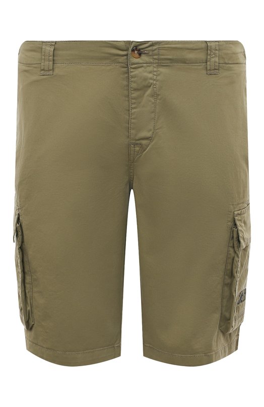 

Хлопковые шорты MC2 Saint Barth, Хаки