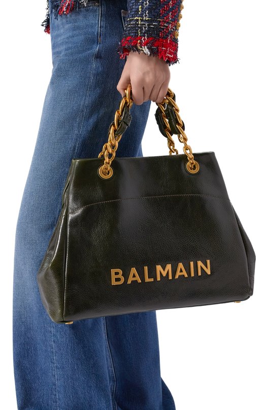 Сумка-тоут 1945 Soft Balmain GN0FF827/LDAX Зелёный  GN0FF827/LDAX Фото 2