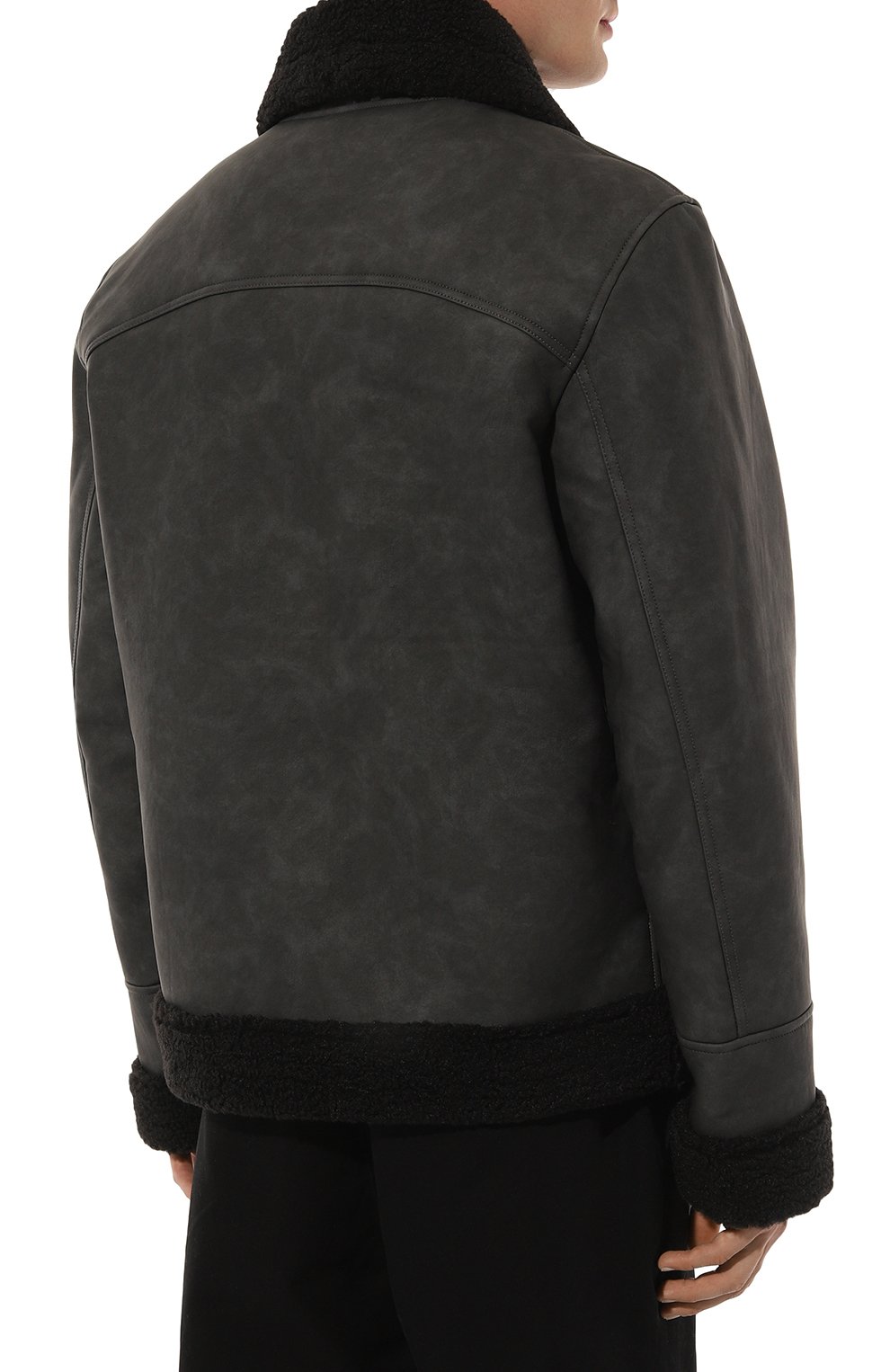 Дубленка из экомеха ICEBERG, арт. 0Z40/6809, фото 4