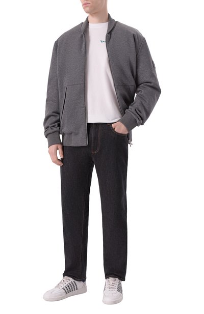 Хлопковая футболка SPORTY AND RICH, арт. T0043621425WH01, фото 2