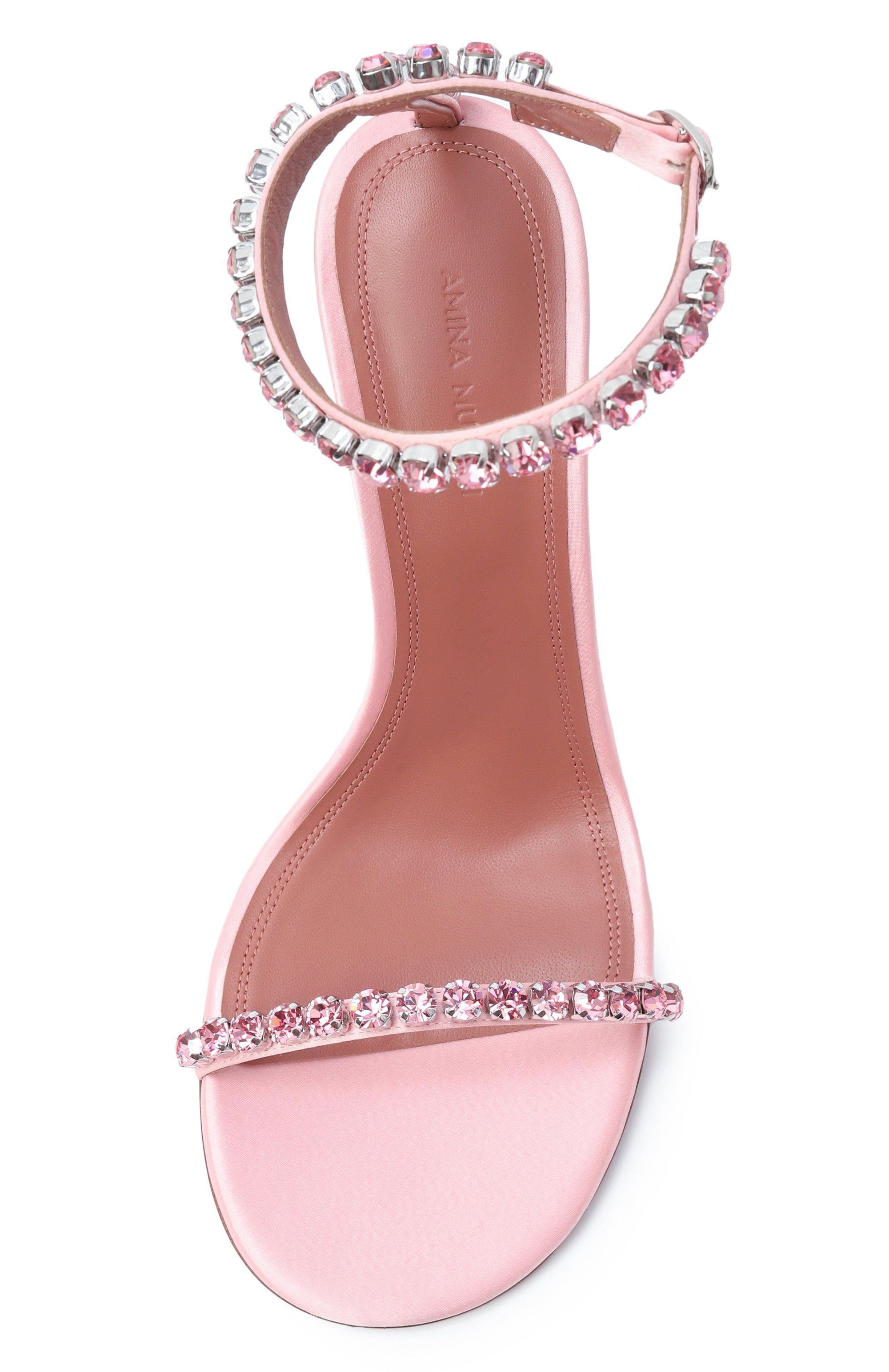 Текстильные босоножки gigi 95 AMINA MUADDI, арт. GIGI SANDAL 95/SATIN, фото 6