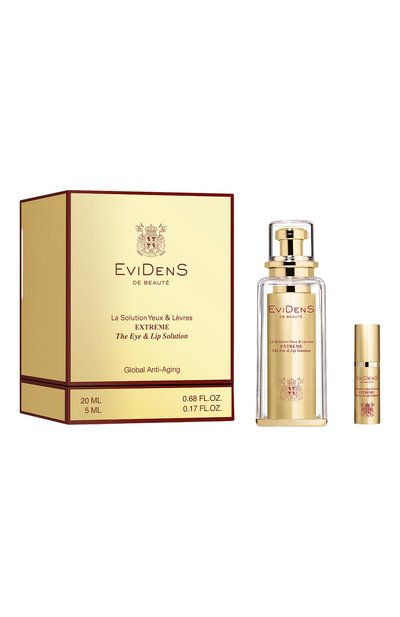 Крем-концентрат для глаз и губ the extreme eye&lip solution (20+5ml) EVIDENS DE BEAUTE, арт. 4570117111532, фото 3