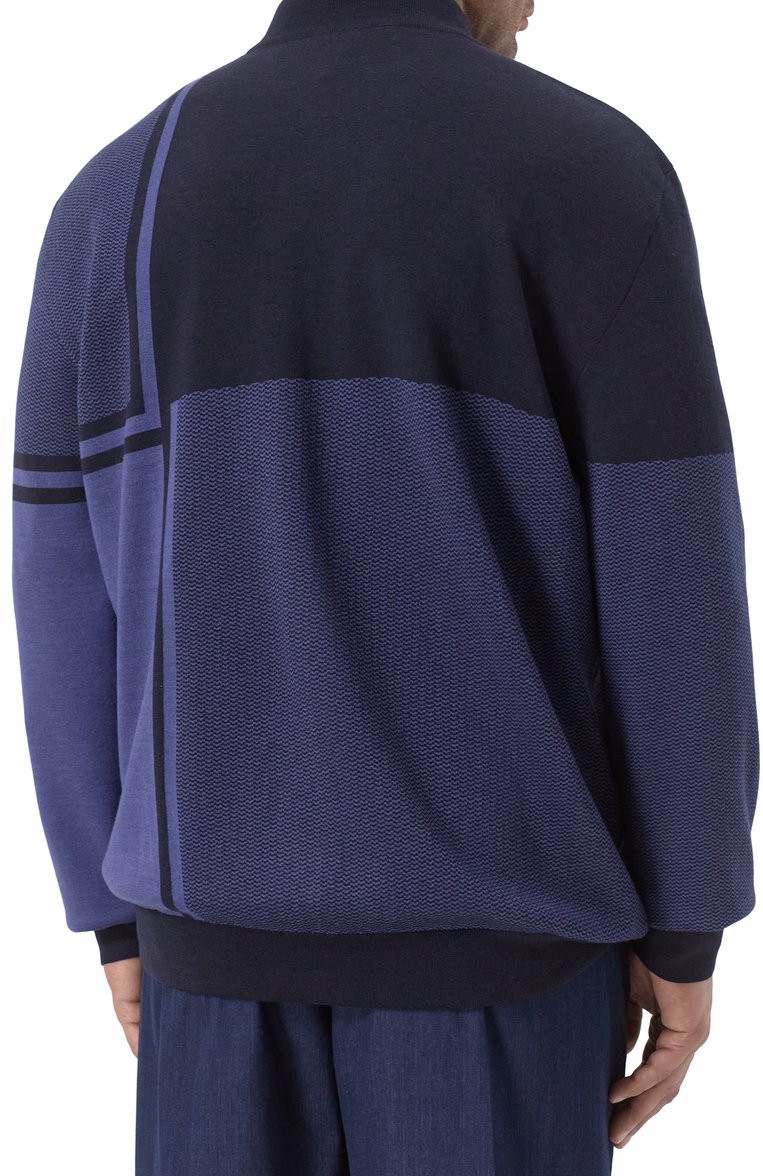 Кардиган из шерсти и шелка ZILLI, арт. JSS003M0240VZDTB0/64, фото 1