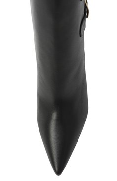 Кожаные ботильоны saloon 100 STUART WEITZMAN, арт. SB745, фото 4
