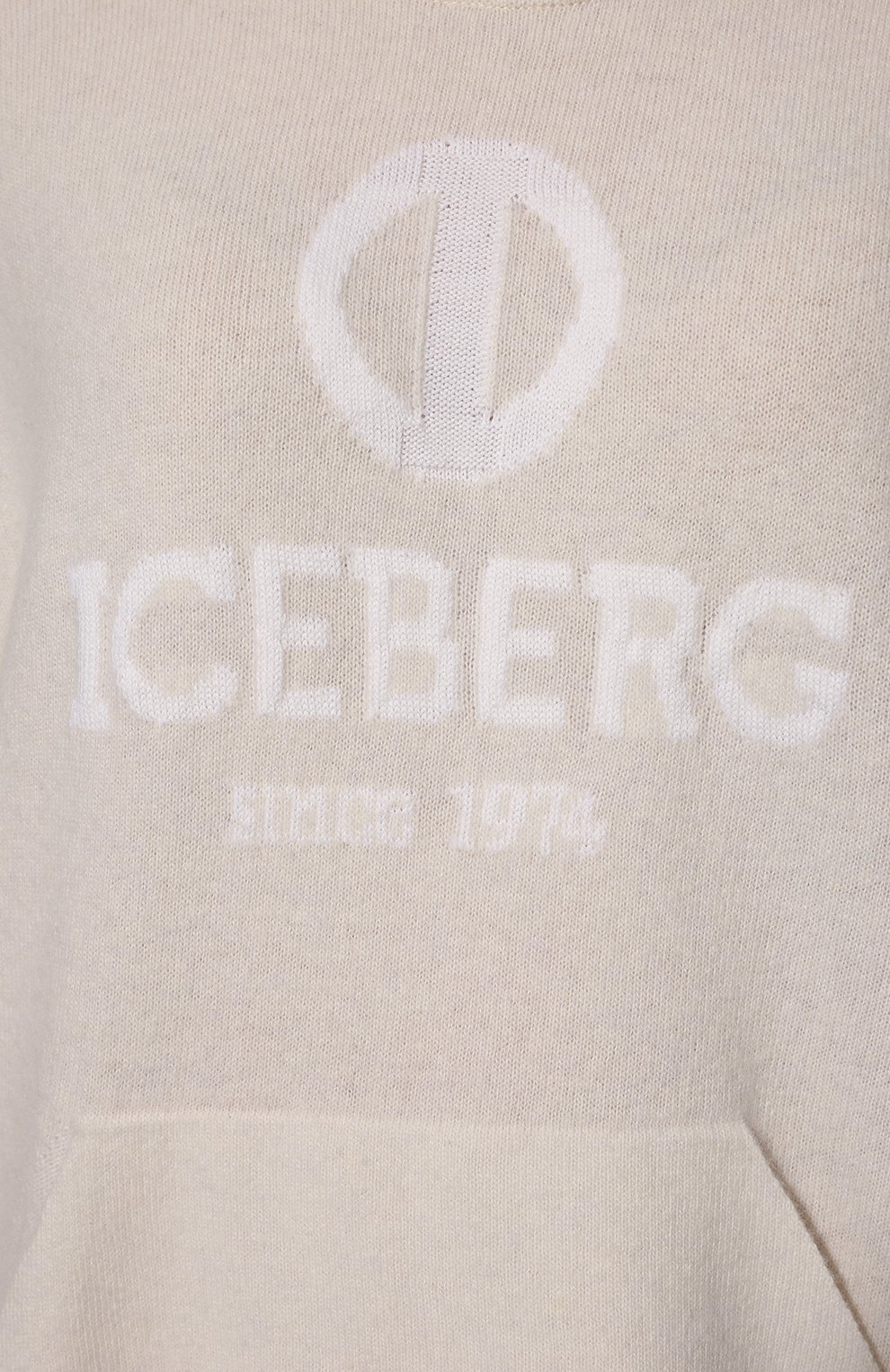 Худи из шерсти и кашемира ICEBERG, арт. 22I I2P0/A025/7054, фото 5