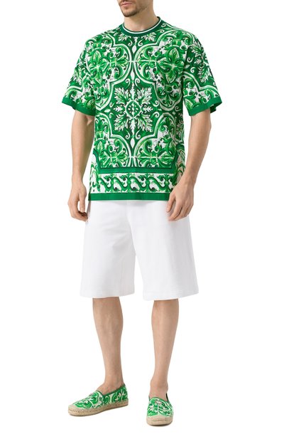 Хлопковая футболка DOLCE & GABBANA, арт. G8PN9T/II7C1, фото 2