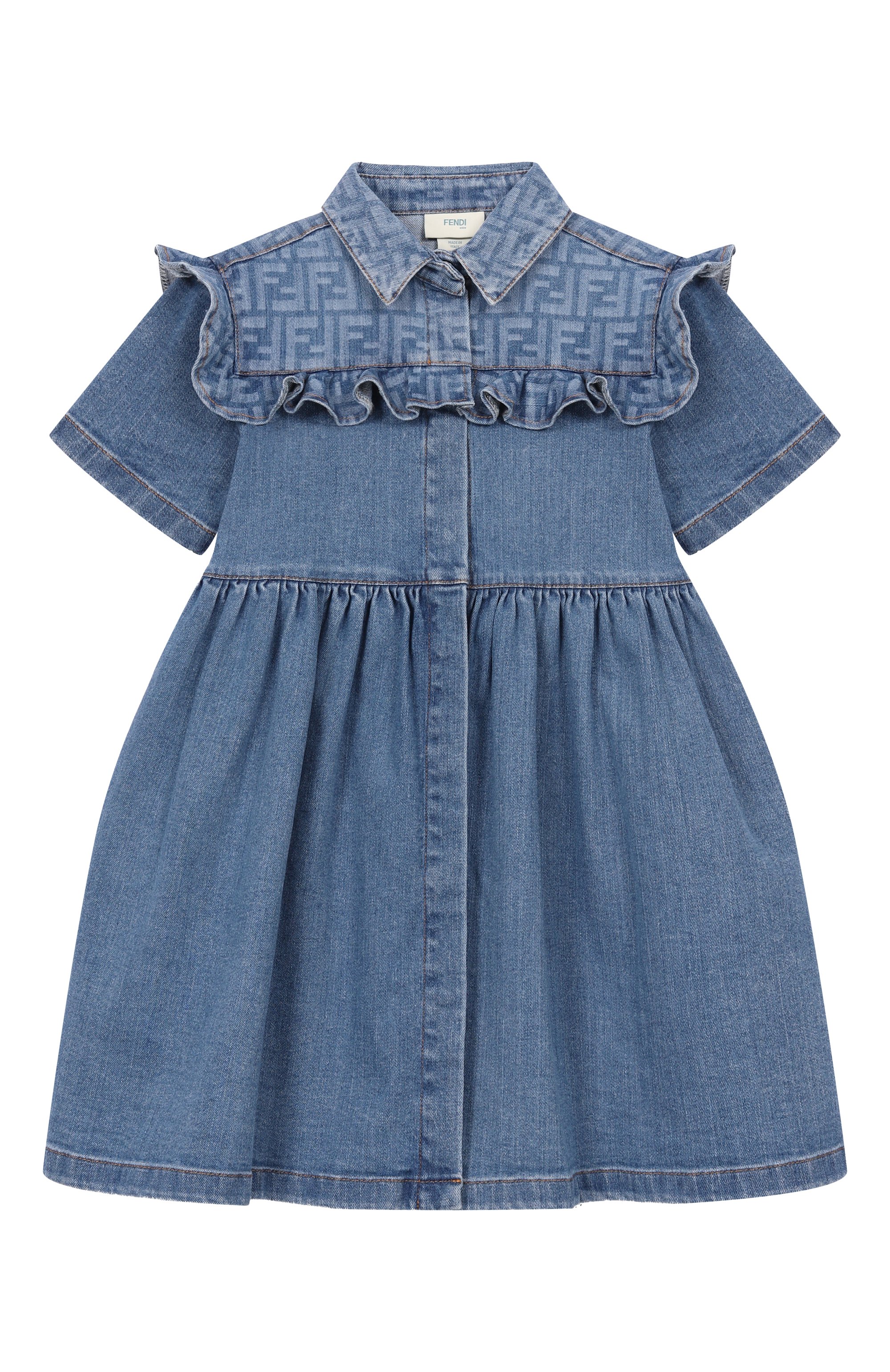 Джинсовое платье FENDI, арт. JFB824/AVVU, фото 1