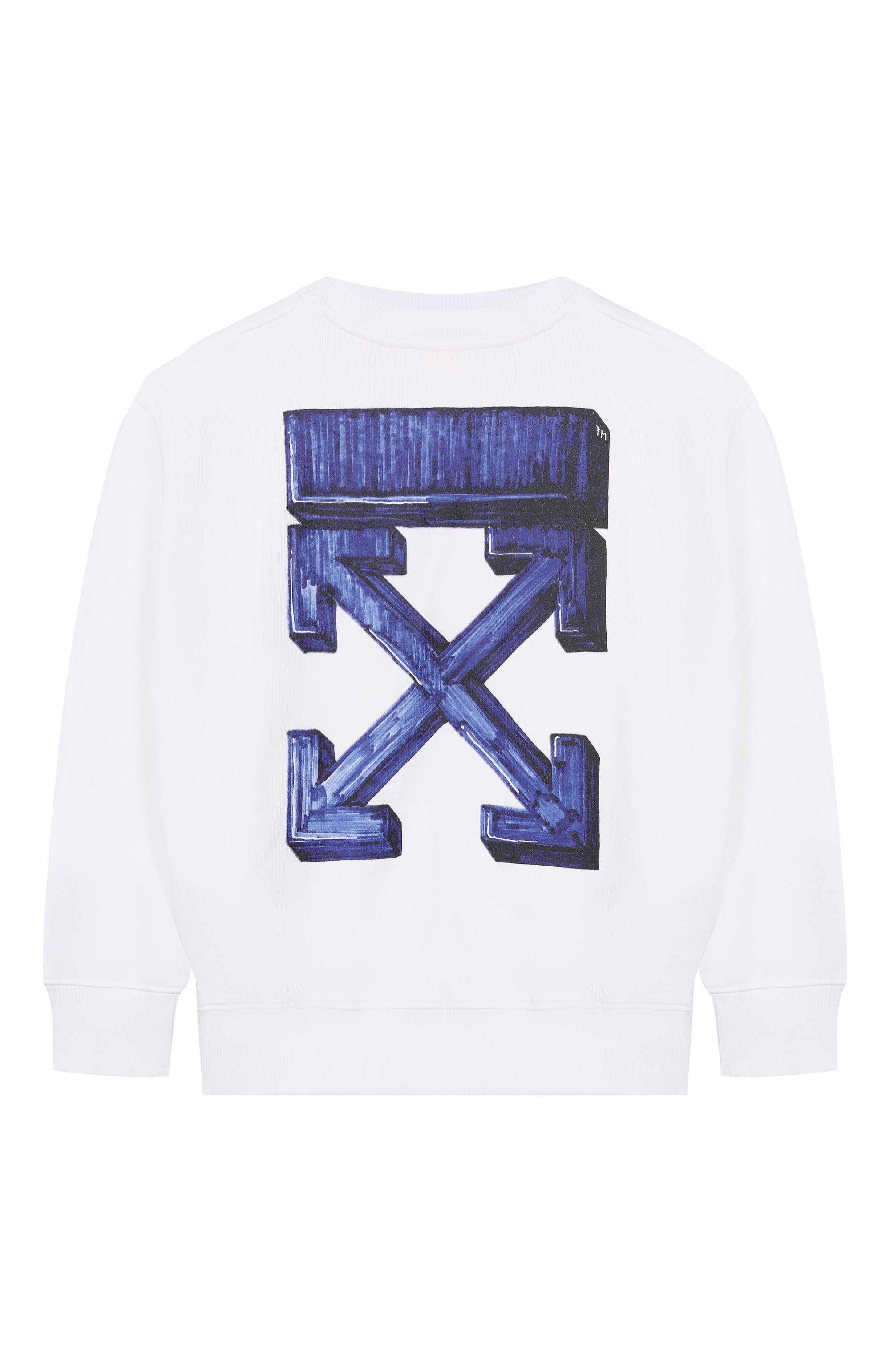 Хлопковый свитшот OFF-WHITE, арт. 0BBA001S26FLE004_001, фото 2