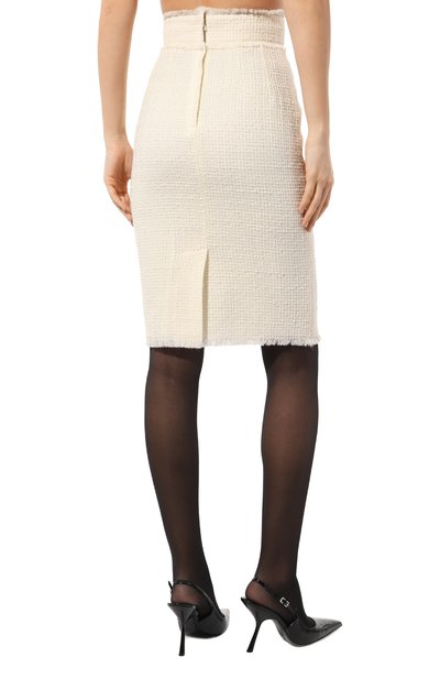 Шерстяная юбка DOLCE & GABBANA, арт. F4CJCT/GDCAW, фото 4