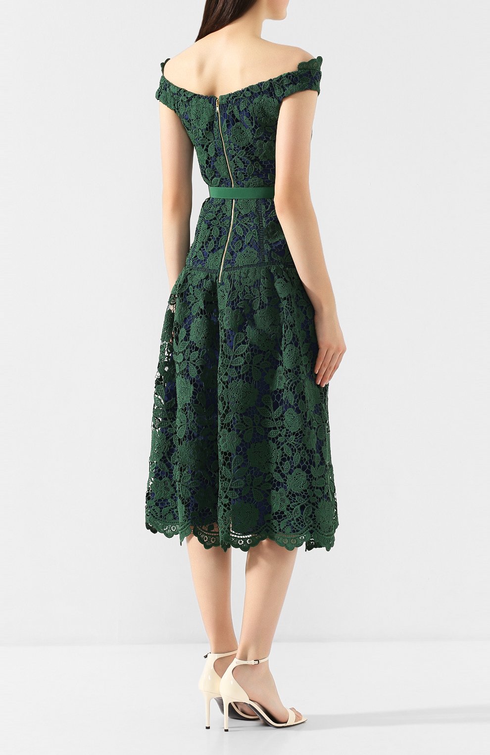 Платье с поясом SELF-PORTRAIT, арт. RS20-074, фото 4