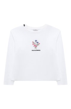 Хлопковый лонгслив DOLCE & GABBANA, арт. L5JTJL/G7KC7/8-14, фото 1