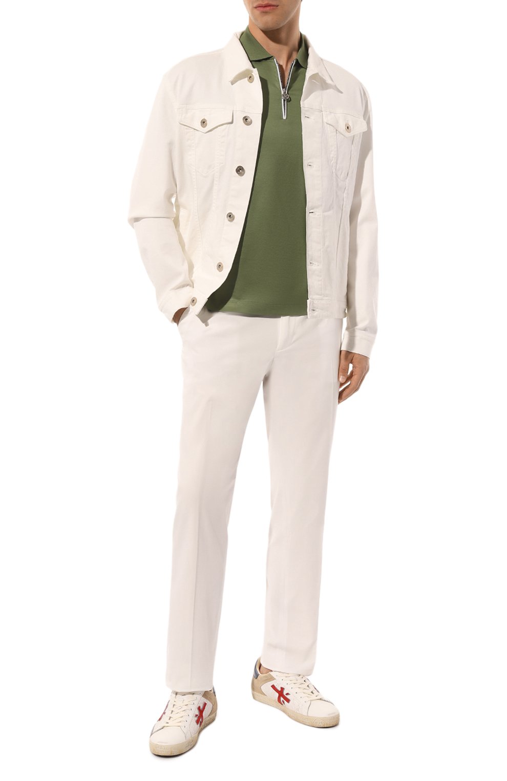 Хлопковое поло STEFANO RICCI, арт. K111031P31/T24152, фото 2