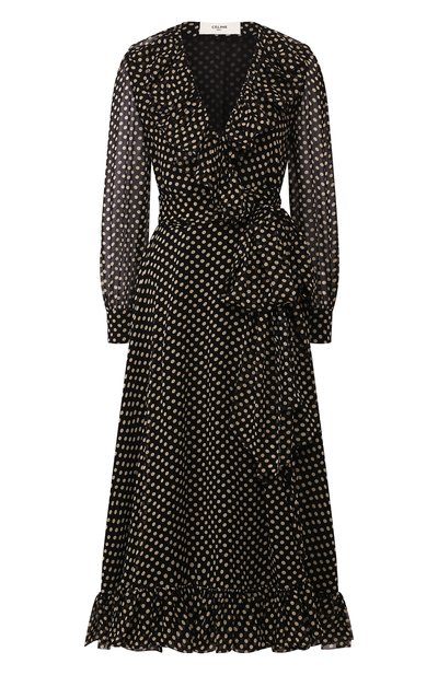Женское шелковое платье CELINE, арт. 2R643153J
