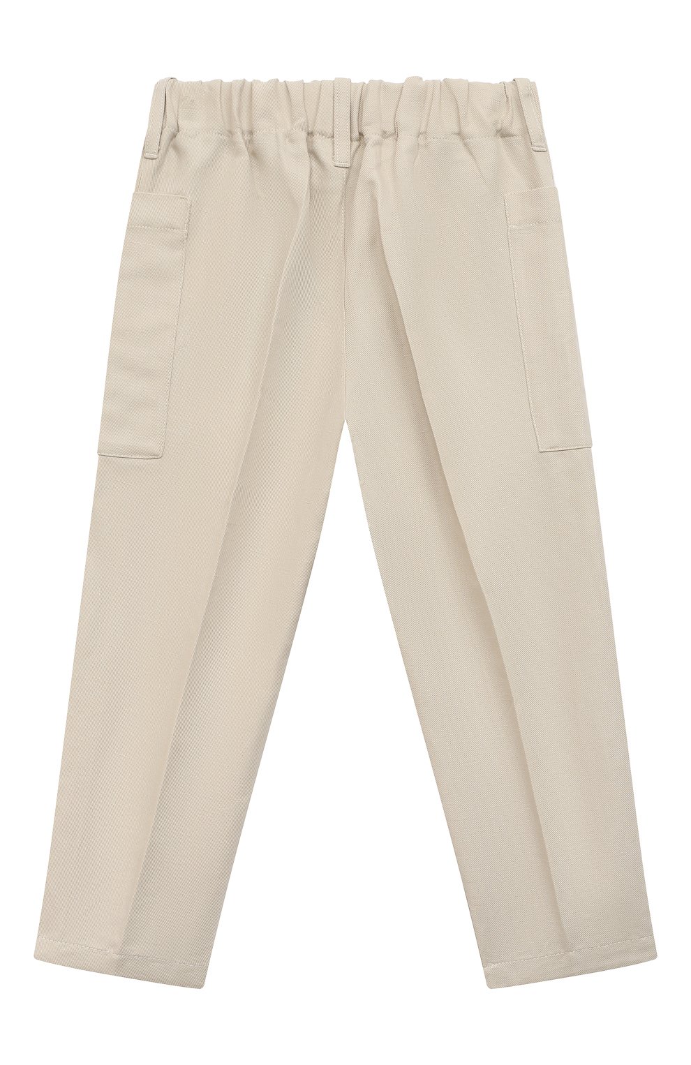 Брюки изо льна и хлопка EMPORIO ARMANI, арт. 3R4PJ5/4N7RZ, фото 2