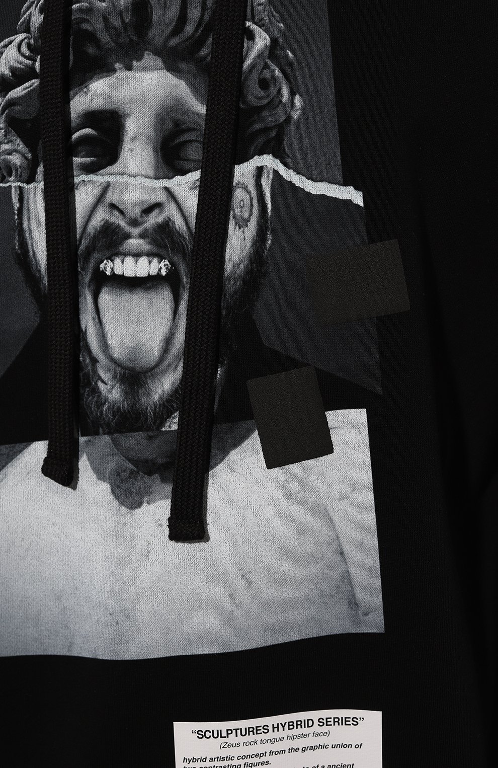 Хлопковое худи DIEGO VENTURINO, арт. D3W4DVFLHZHF, фото 5