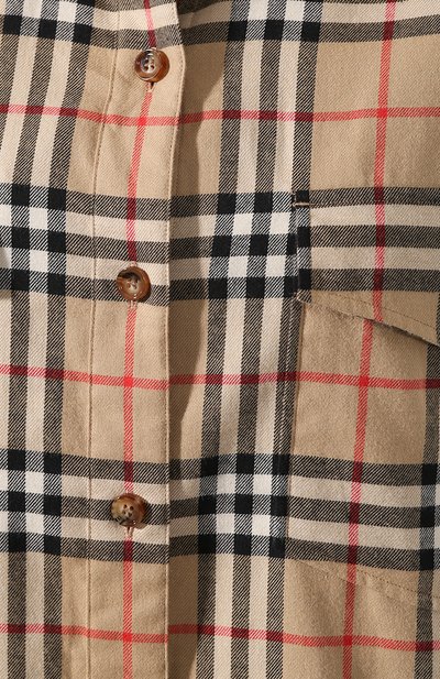 Хлопковая рубашка BURBERRY, арт. 8021051, фото 5