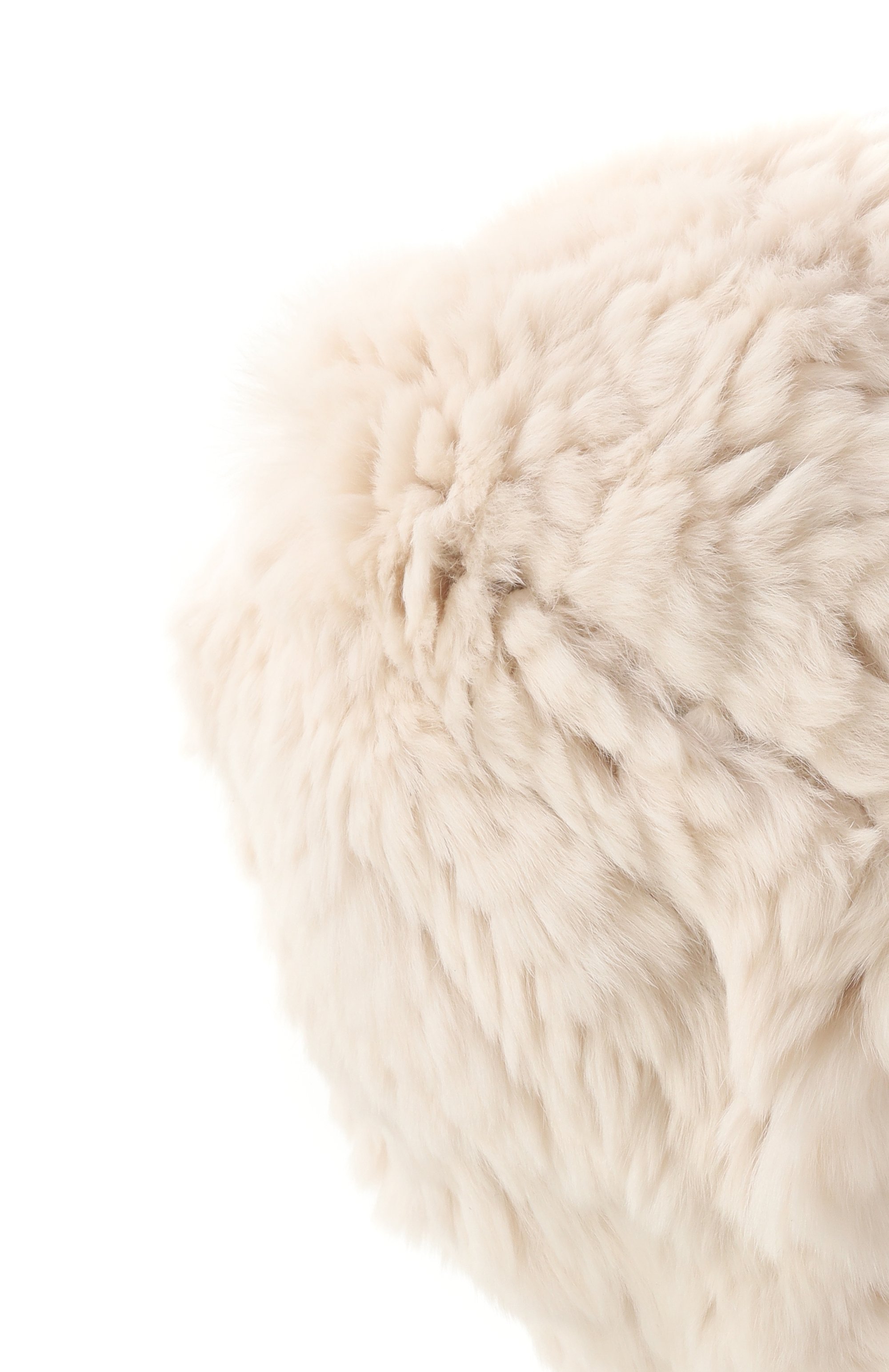 Меховая шапка из кролика YVES SALOMON ENFANT, арт. 26WEA301XXREXX, фото 3