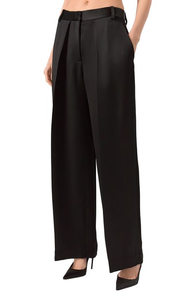 Атласные брюки KHAITE, арт. 31494115/MARINTA, фото 3